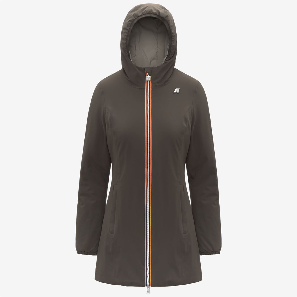 Jackets_WOMAN_DENISE ST WARM DOUBLE_Mid_Black Olive - Green Oak - Commercial 1