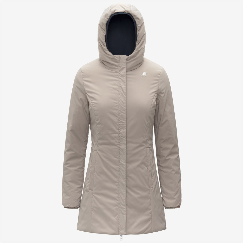 Jackets_WOMAN_DENISE ST WARM DOUBLE_Mid_Blue Depth - Beige Cashmere - Commercial 2