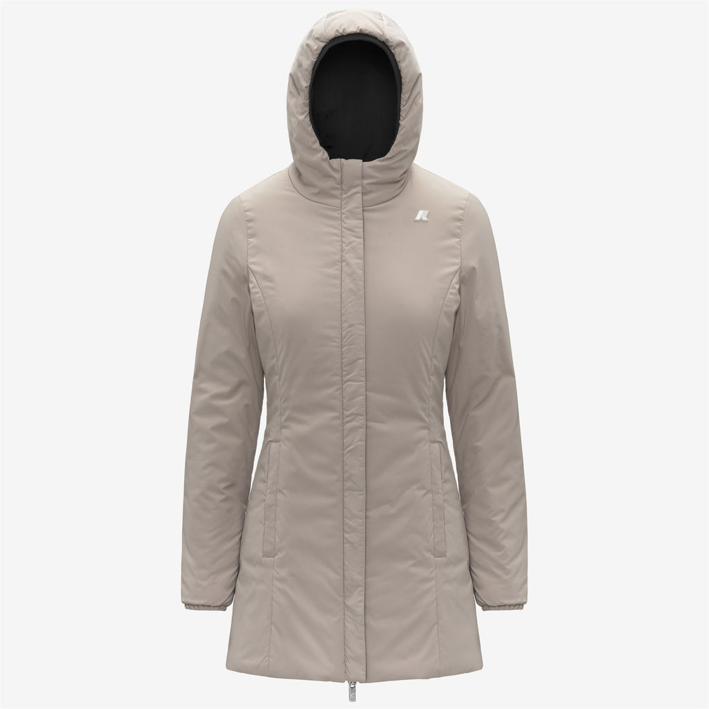 Jackets_WOMAN_DENISE ST WARM DOUBLE_Mid_Black Pure - Beige Cashmere - Commercial 2