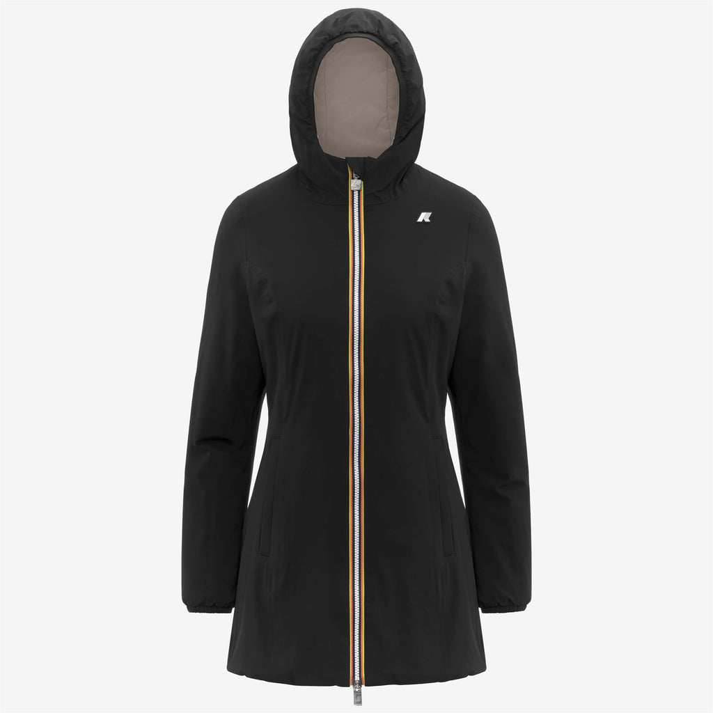 Jackets_WOMAN_DENISE ST WARM DOUBLE_Mid_Black Pure - Beige Cashmere - Commercial 1