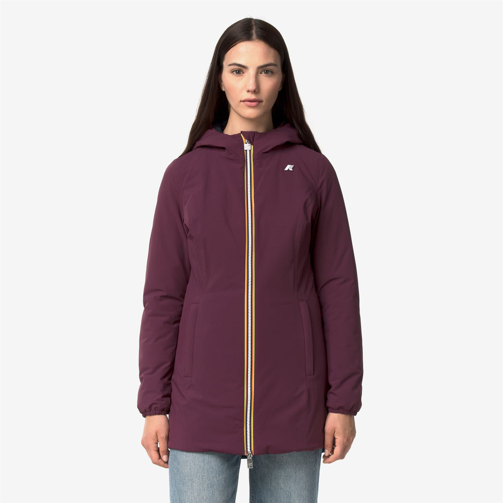 Jackets_Woman_DENISE ST WARM DOUBLE_Mid_Violet Mauve Wine - Blue Depth - Commercial 4