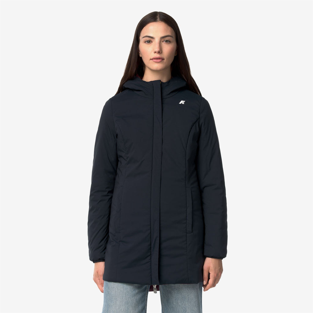 Jackets_Woman_DENISE ST WARM DOUBLE_Mid_Violet Mauve Wine - Blue Depth - Commercial 3