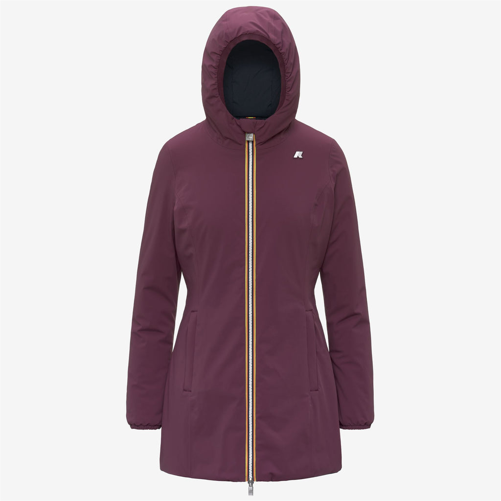 Jackets_Woman_DENISE ST WARM DOUBLE_Mid_Violet Mauve Wine - Blue Depth - Commercial 1