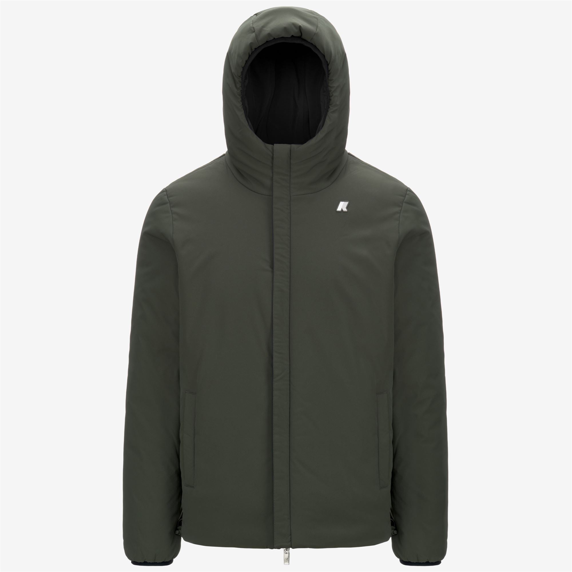 Jackets_MAN_JACK ST WARM DOUBLE_Short_Black Pure - GREEN BLACKISH - Commercial 2