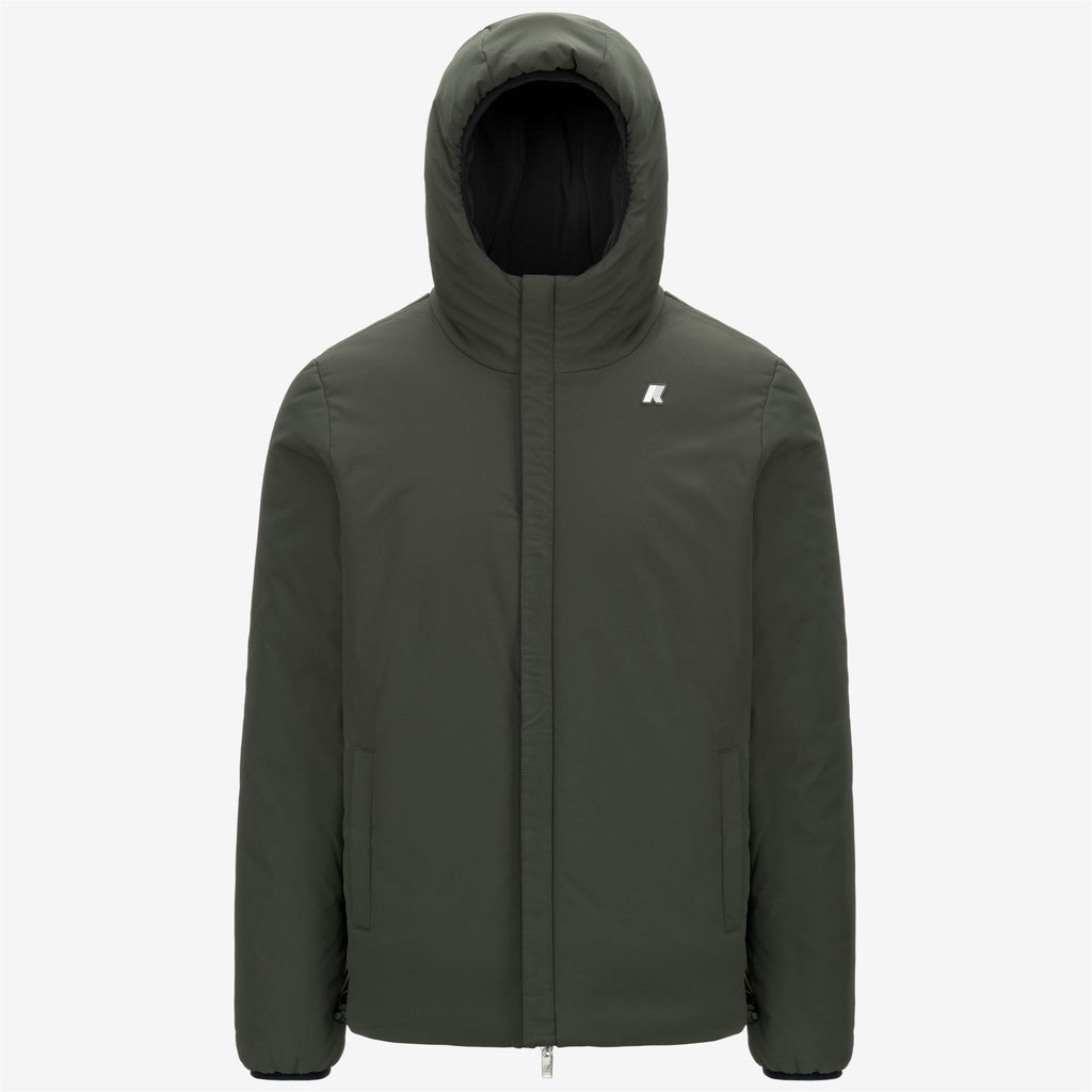 Jackets_MAN_JACK ST WARM DOUBLE_Short_Black Pure - GREEN BLACKISH - Commercial 2