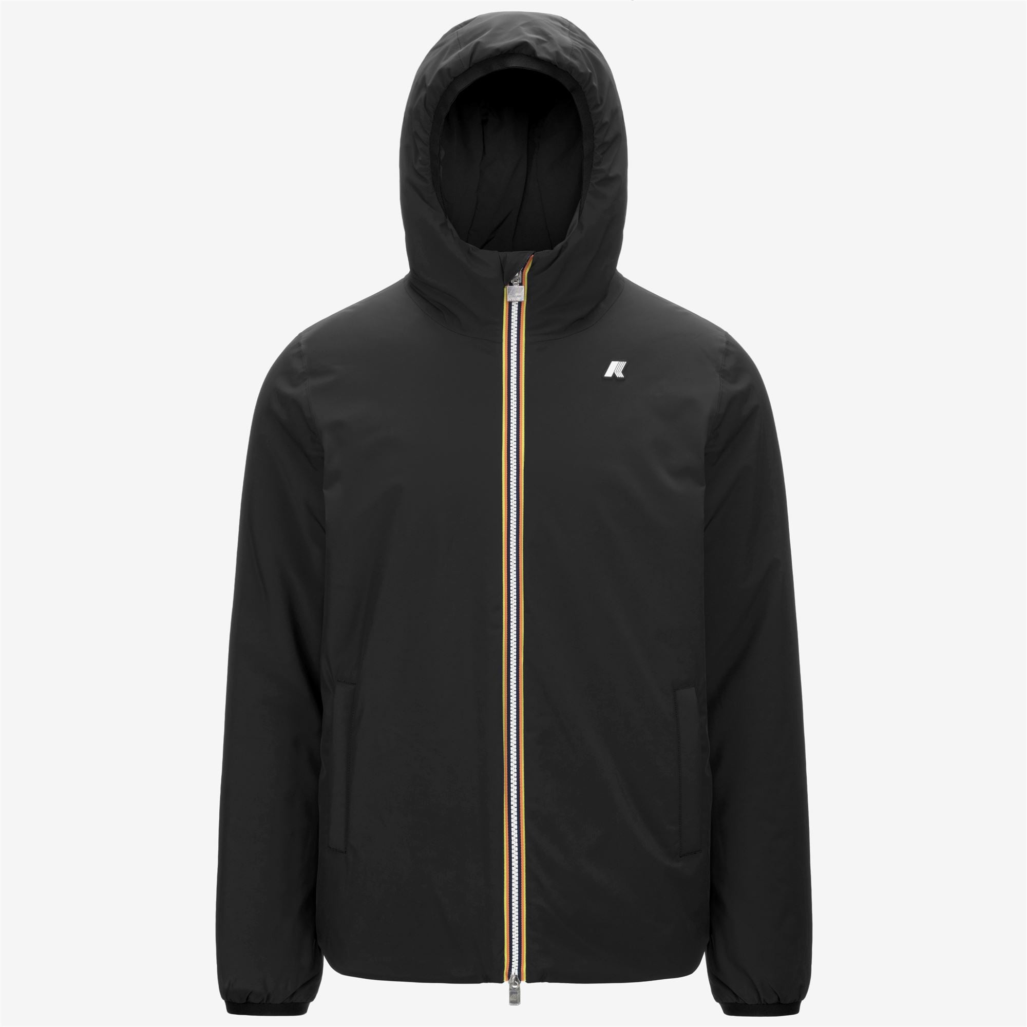 Jackets_MAN_JACK ST WARM DOUBLE_Short_Black Pure - GREEN BLACKISH - Commercial 1