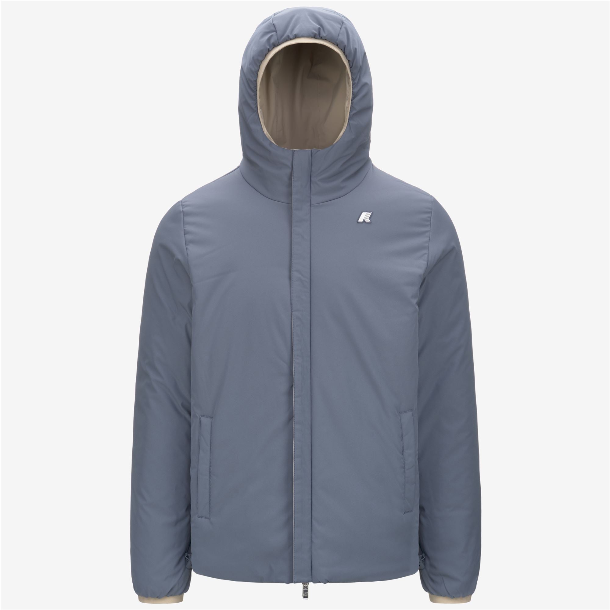 Jackets_MAN_JACK ST WARM DOUBLE_Short_BEIGE G-GREY BL - Commercial 2