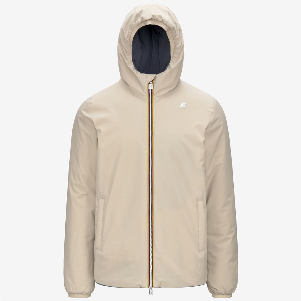 Jackets_MAN_JACK ST WARM DOUBLE_Short_BEIGE G-GREY BL - Commercial 1