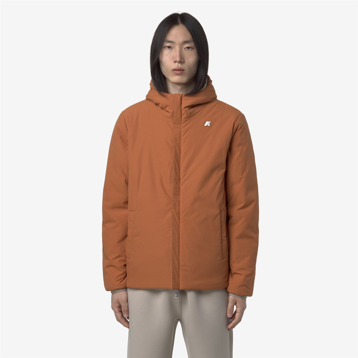 Jackets_MAN_JACK ST WARM DOUBLE_Short_Beige Cashmere - Orange Adobe - Commercial 7
