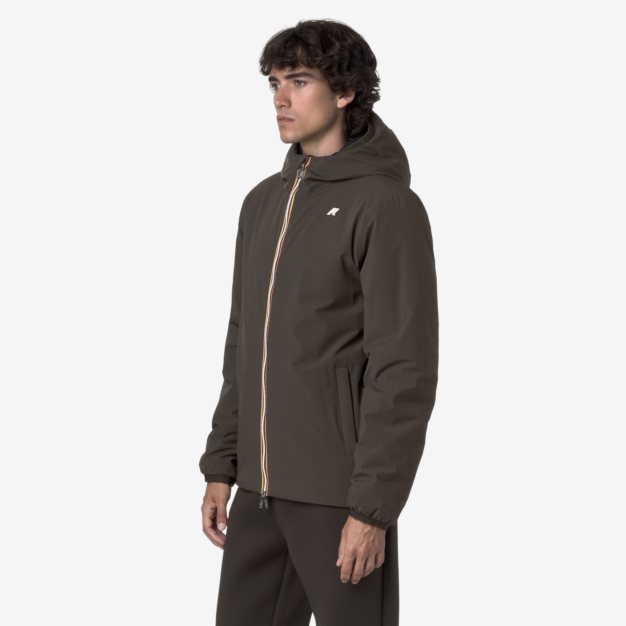 Jackets_MAN_JACK ST WARM DOUBLE_Short_Black Olive - Blue Depth - Commercial 5