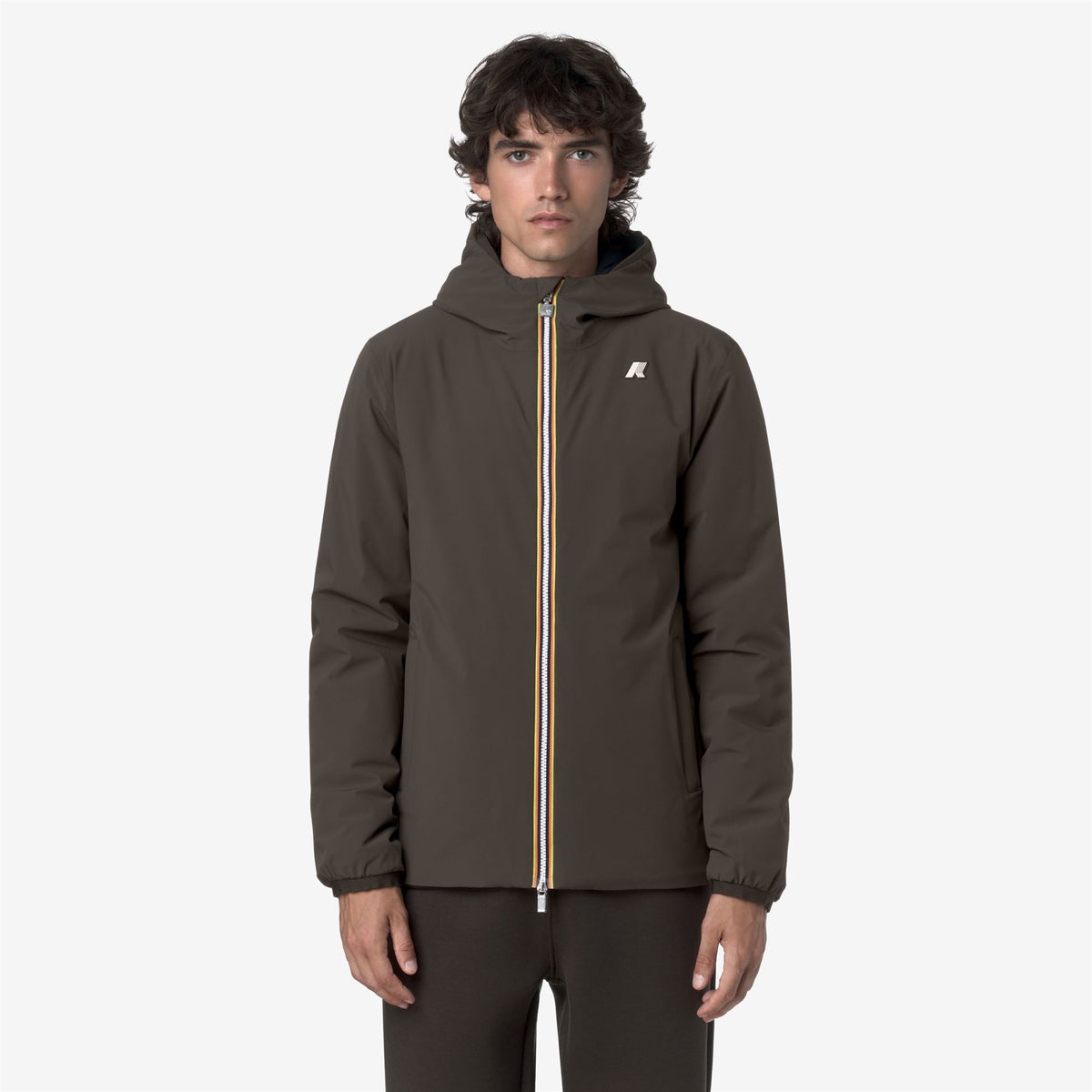 Jackets_MAN_JACK ST WARM DOUBLE_Short_Black Olive - Blue Depth - Commercial 4