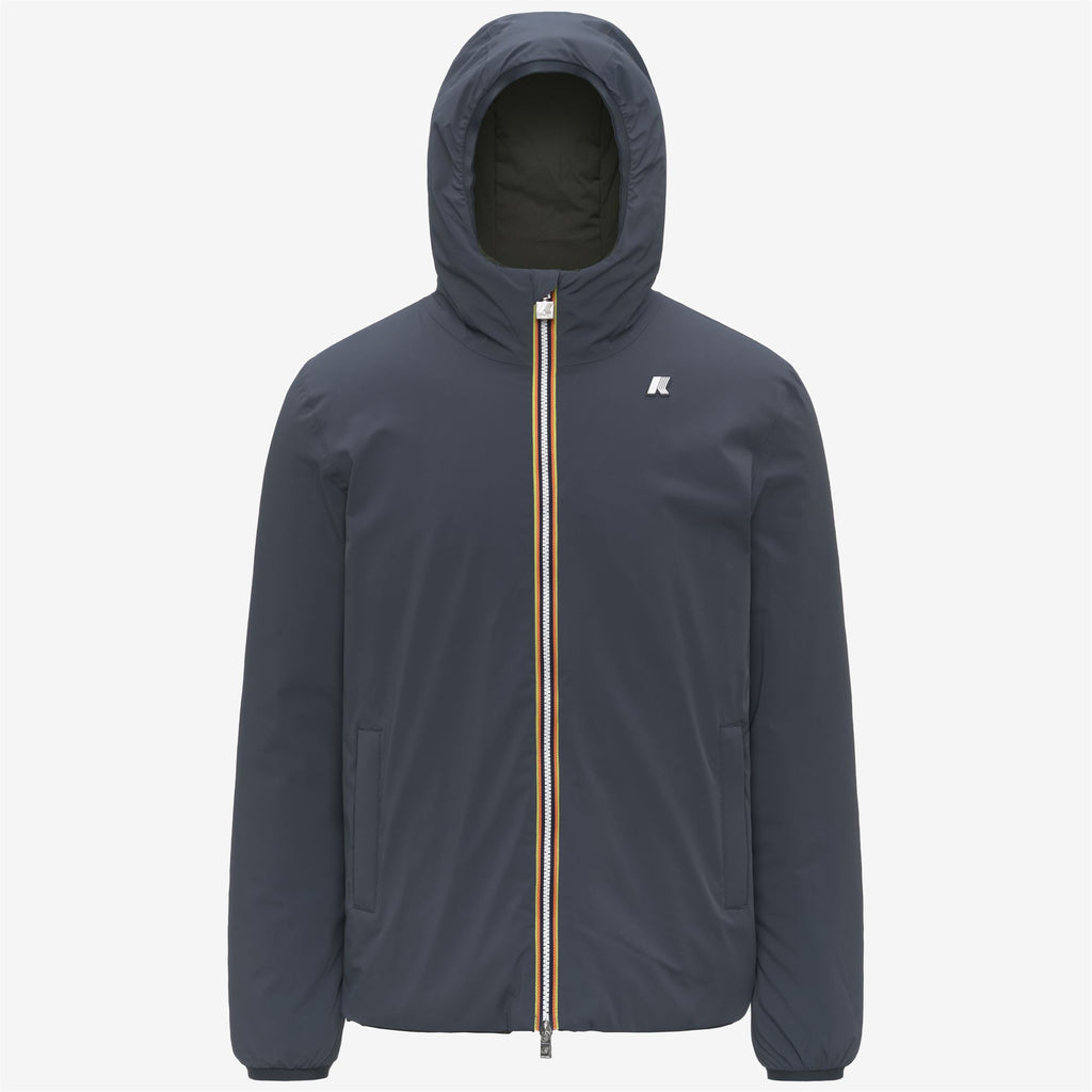 Jackets_MAN_JACK ST WARM DOUBLE_Short_Blue Airforce - GREEN BLACKISH - Commercial 1