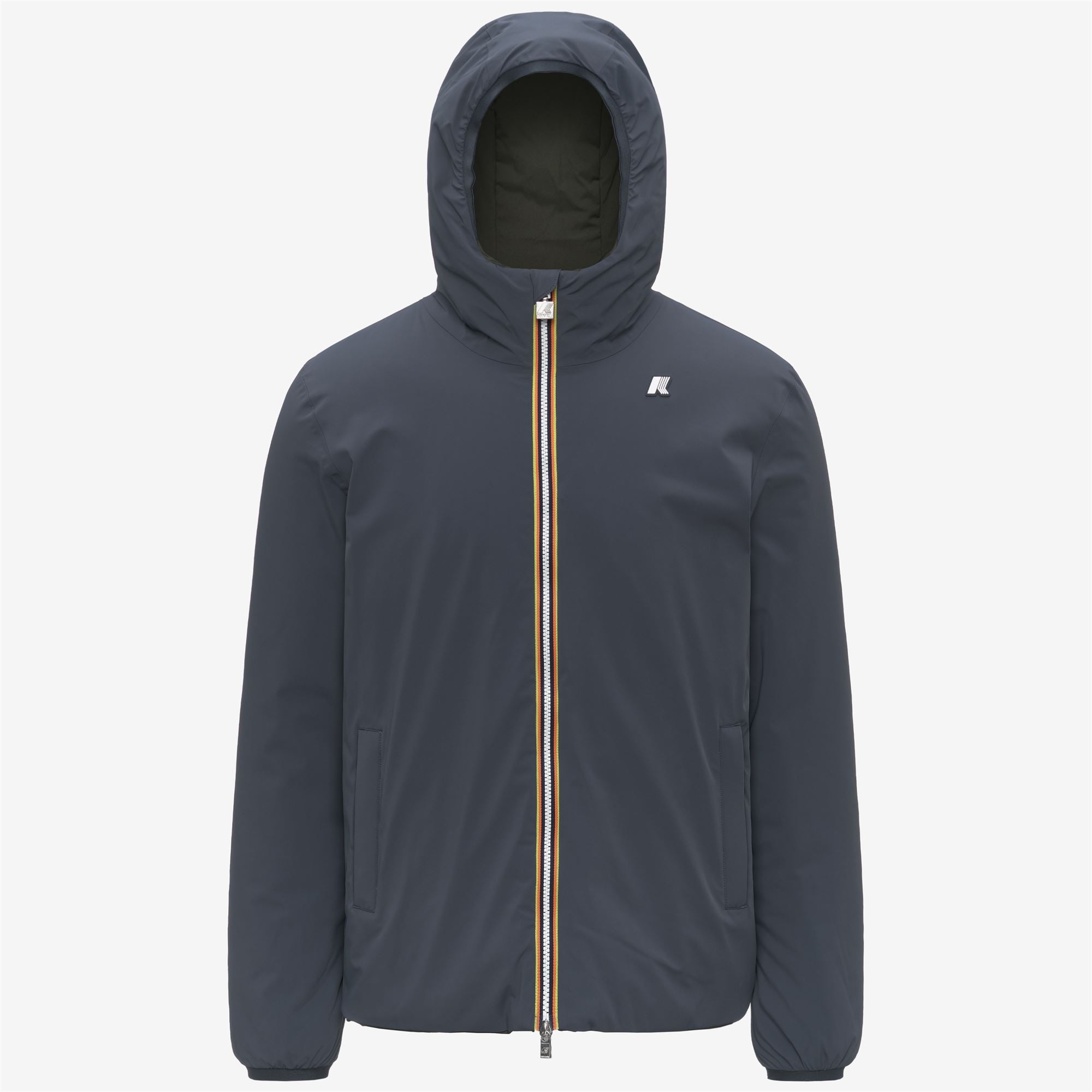 Jackets_MAN_JACK ST WARM DOUBLE_Short_Blue Airforce - GREEN BLACKISH - Commercial 1