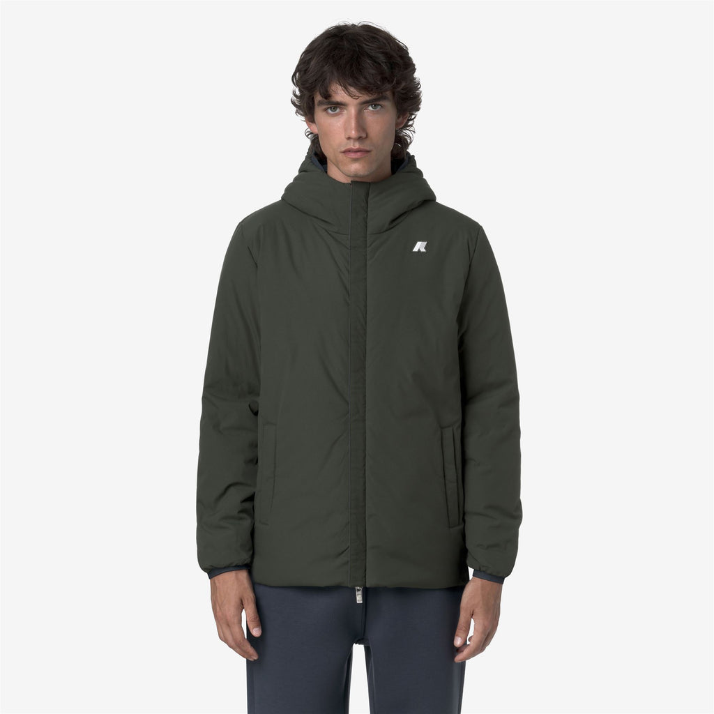 Jackets_MAN_JACK ST WARM DOUBLE_Short_Blue Airforce - GREEN BLACKISH - Commercial 7