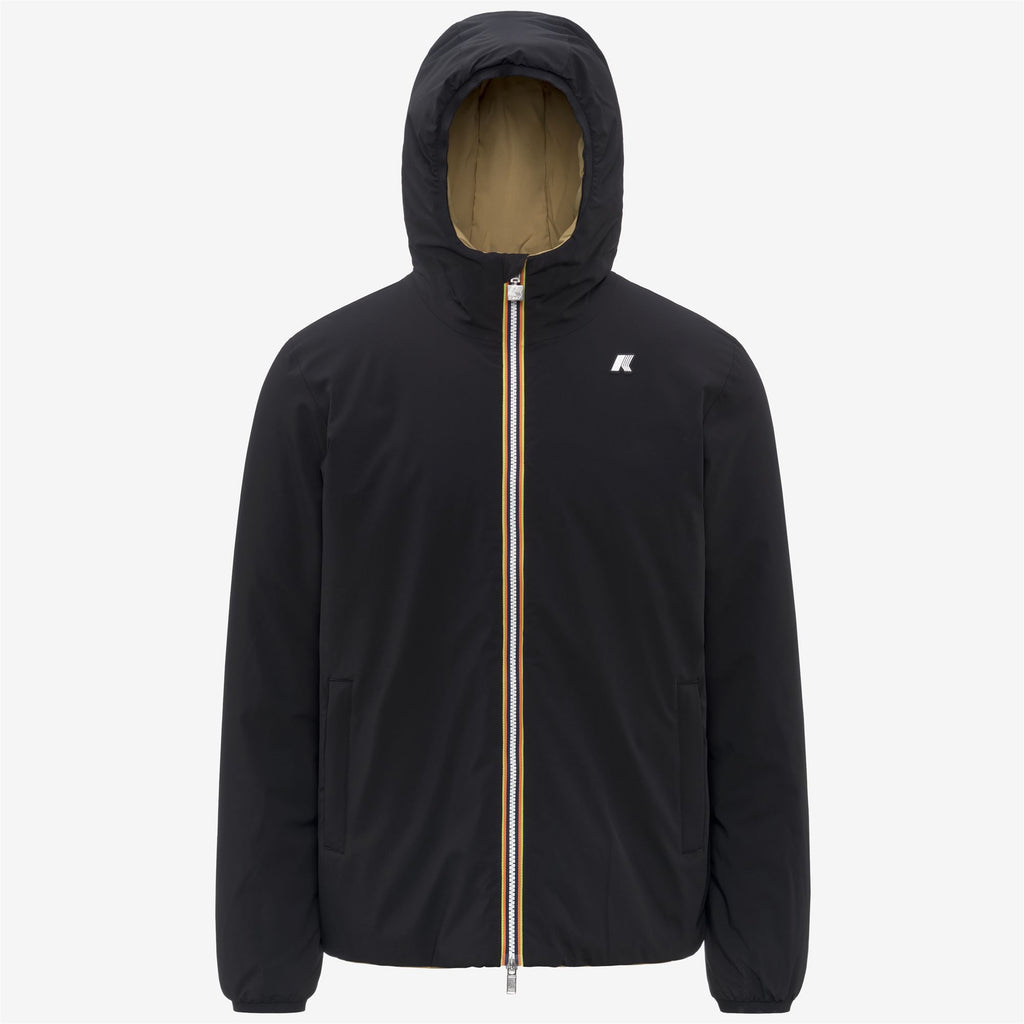 Jackets_MAN_JACK ST WARM DOUBLE_Short_Black Pure - Beige Seed - Commercial 1