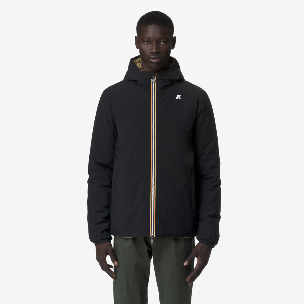 Jackets_MAN_JACK ST WARM DOUBLE_Short_Black Pure - Beige Seed - Commercial 3