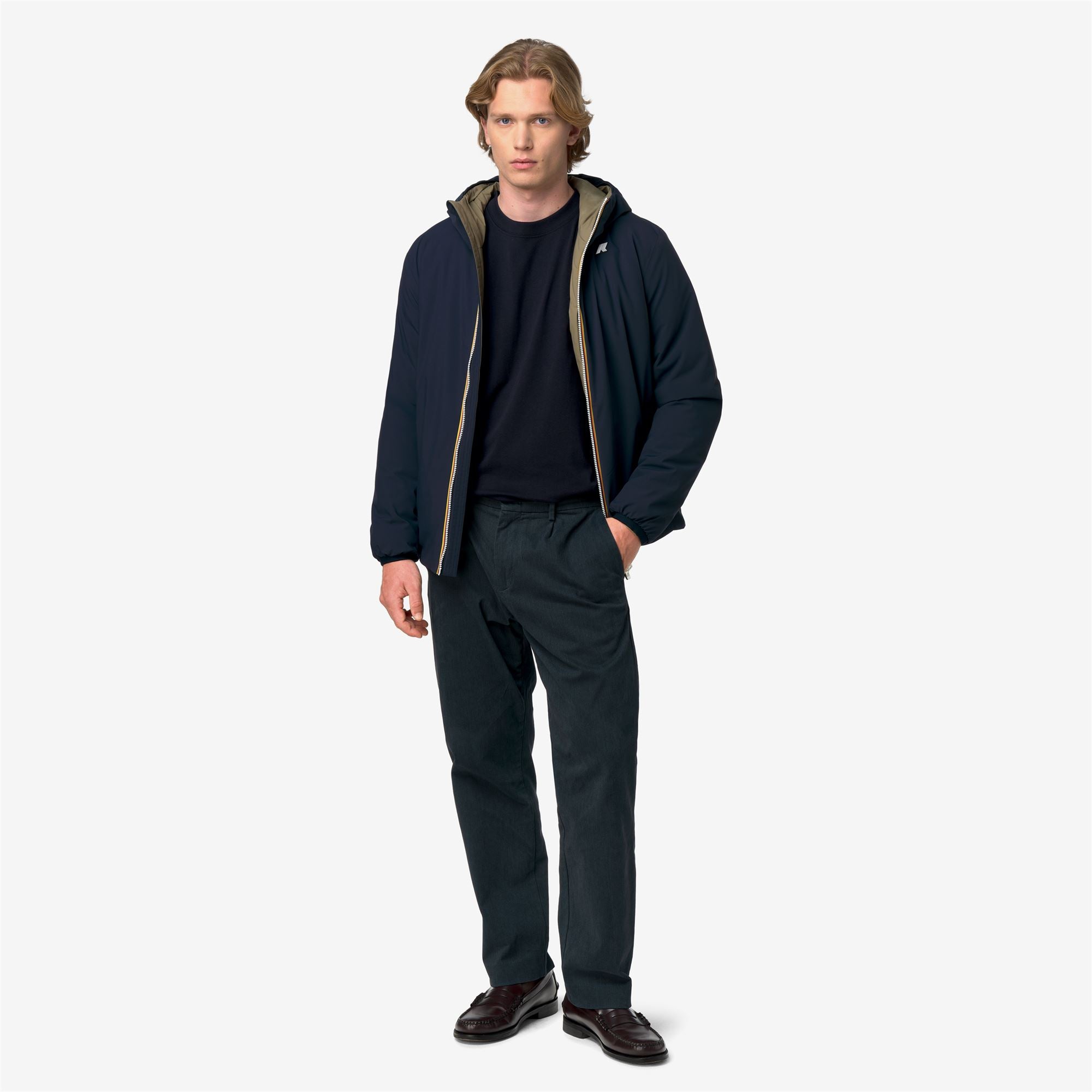 Jackets_Man_JACK ST WARM DOUBLE_Short_Blue Depth - Green Army - Commercial 7