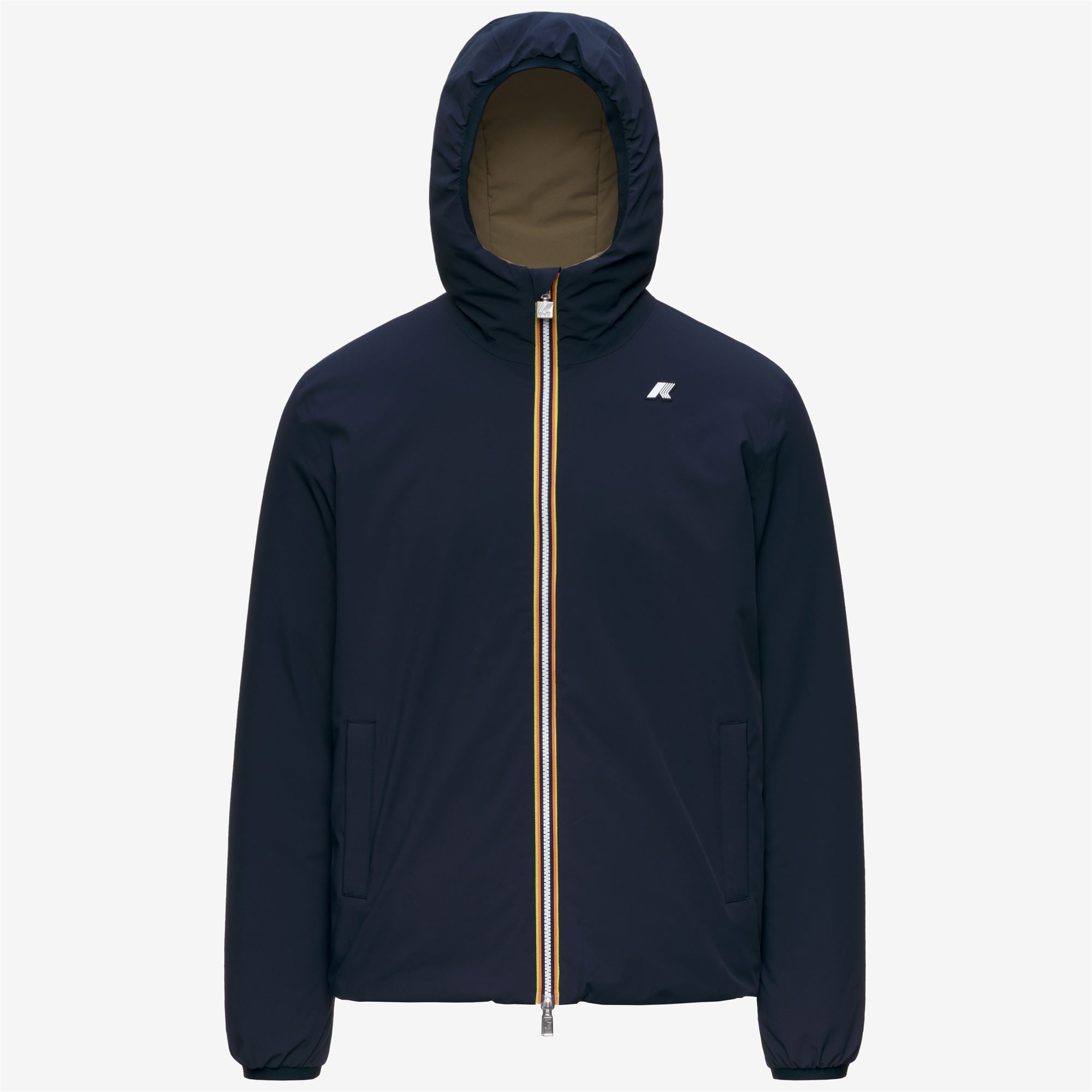 Jackets_Man_JACK ST WARM DOUBLE_Short_Blue Depth - Green Army - Commercial 1