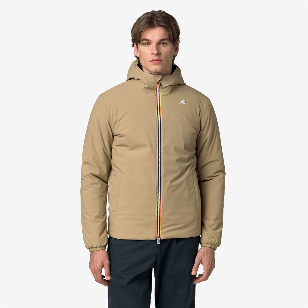 Jackets_Man_JACK ST WARM DOUBLE_Short_Beige Khaki - Blue Depth - Commercial 4