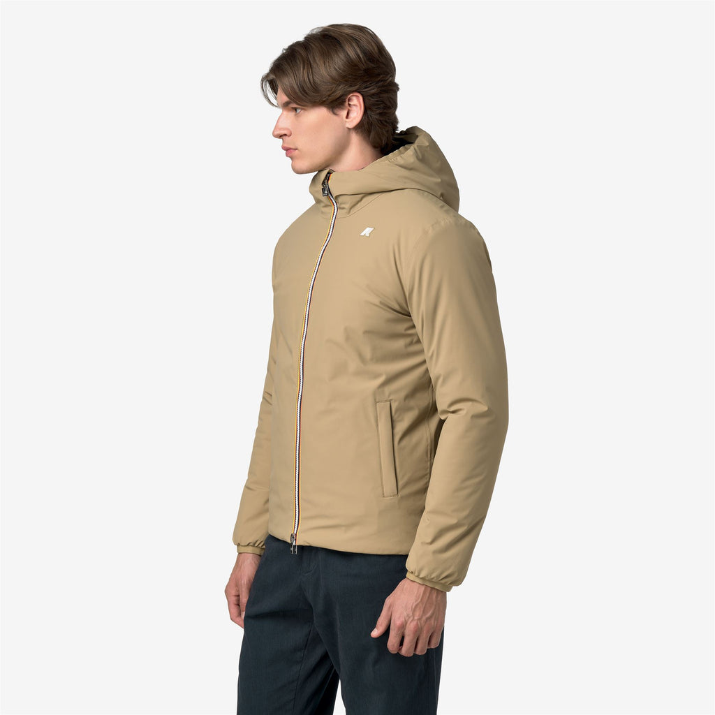 Jackets_Man_JACK ST WARM DOUBLE_Short_Beige Khaki - Blue Depth - Commercial 5