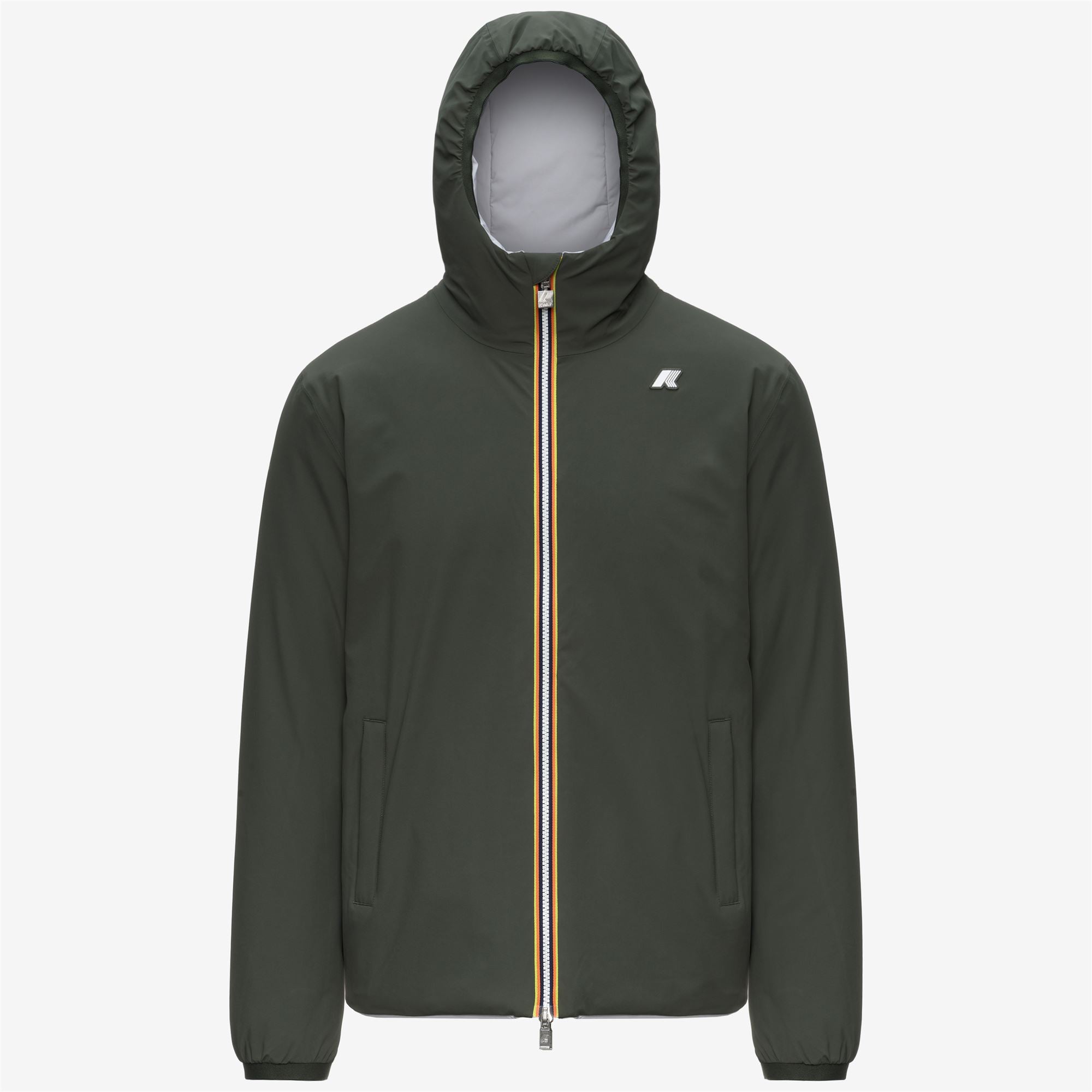 Jackets_Man_JACK ST WARM DOUBLE_Short_GREEN BLACKISH  - Grey Ash - Commercial 1