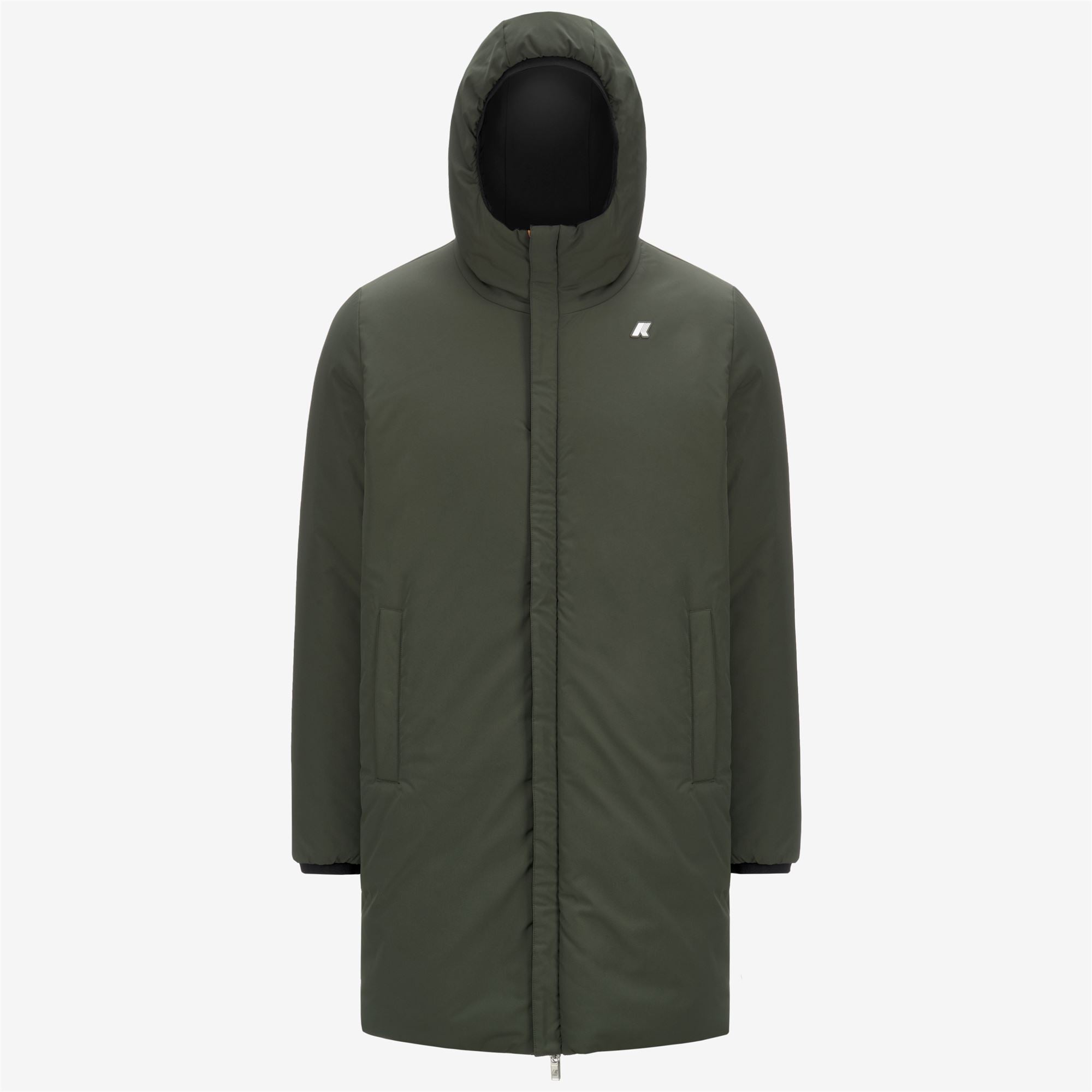 Jackets_MAN_JACOB ST WARM DOUBLE_3/4 Length_Black Pure - GREEN BLACKISH - Commercial 2