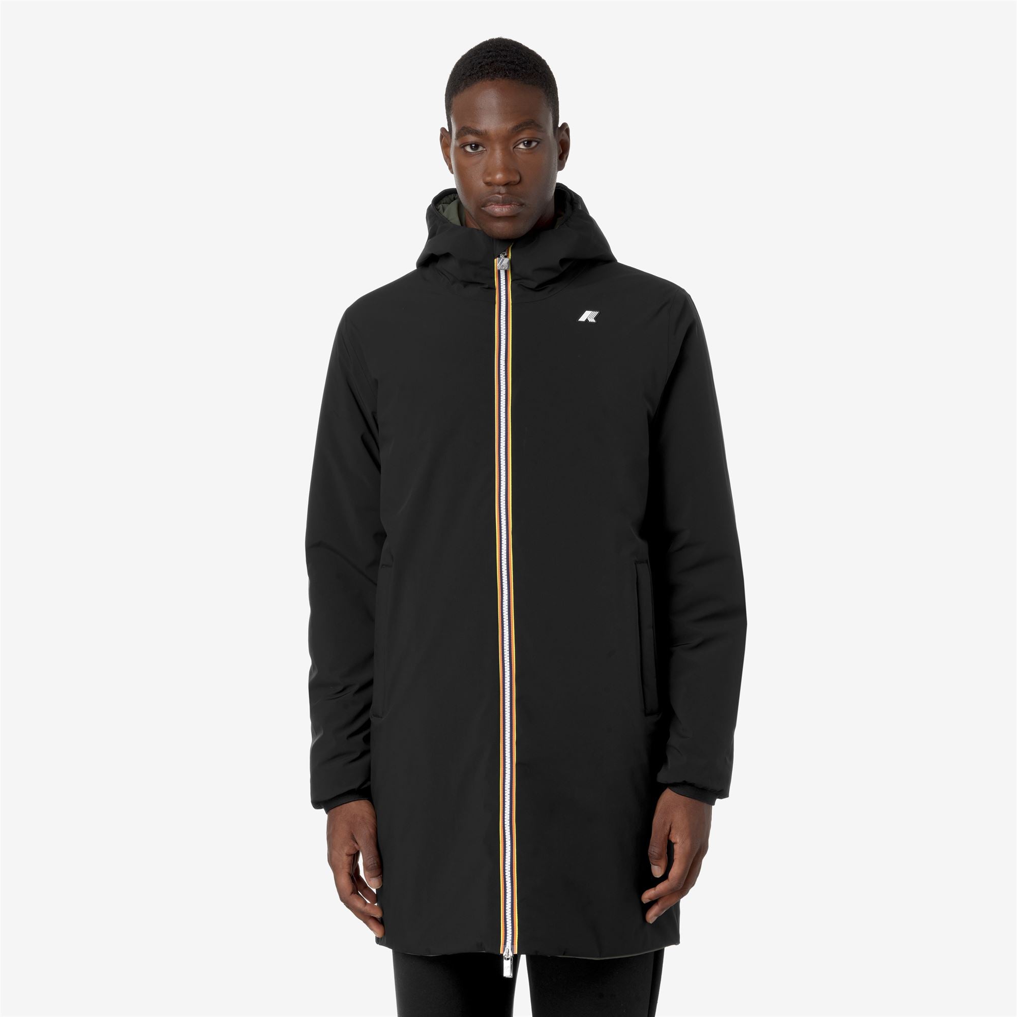 Jackets_MAN_JACOB ST WARM DOUBLE_3/4 Length_Black Pure - GREEN BLACKISH - Commercial 4