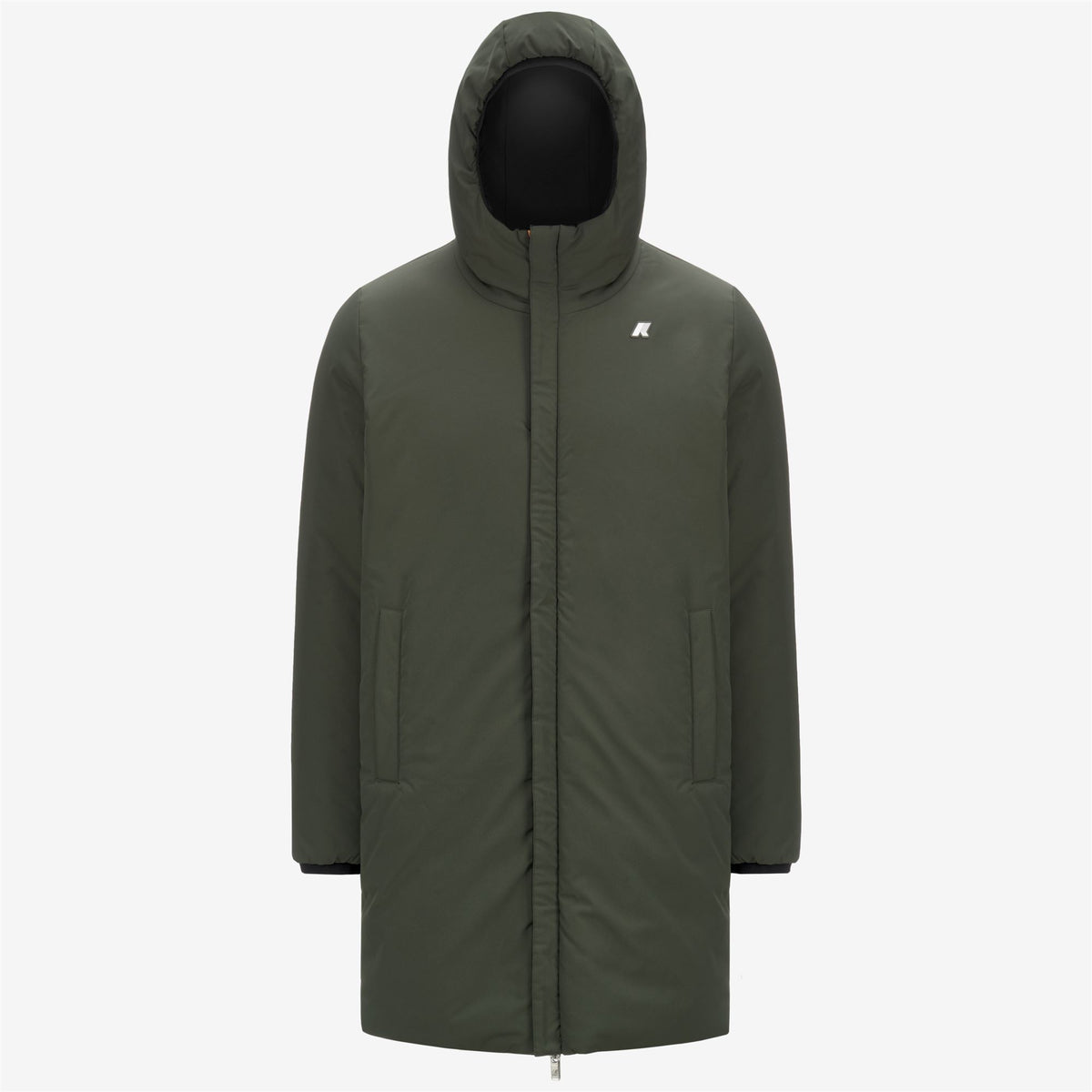 Jackets_MAN_JACOB ST WARM DOUBLE_3/4 Length_Black Pure - GREEN BLACKISH - Commercial 2