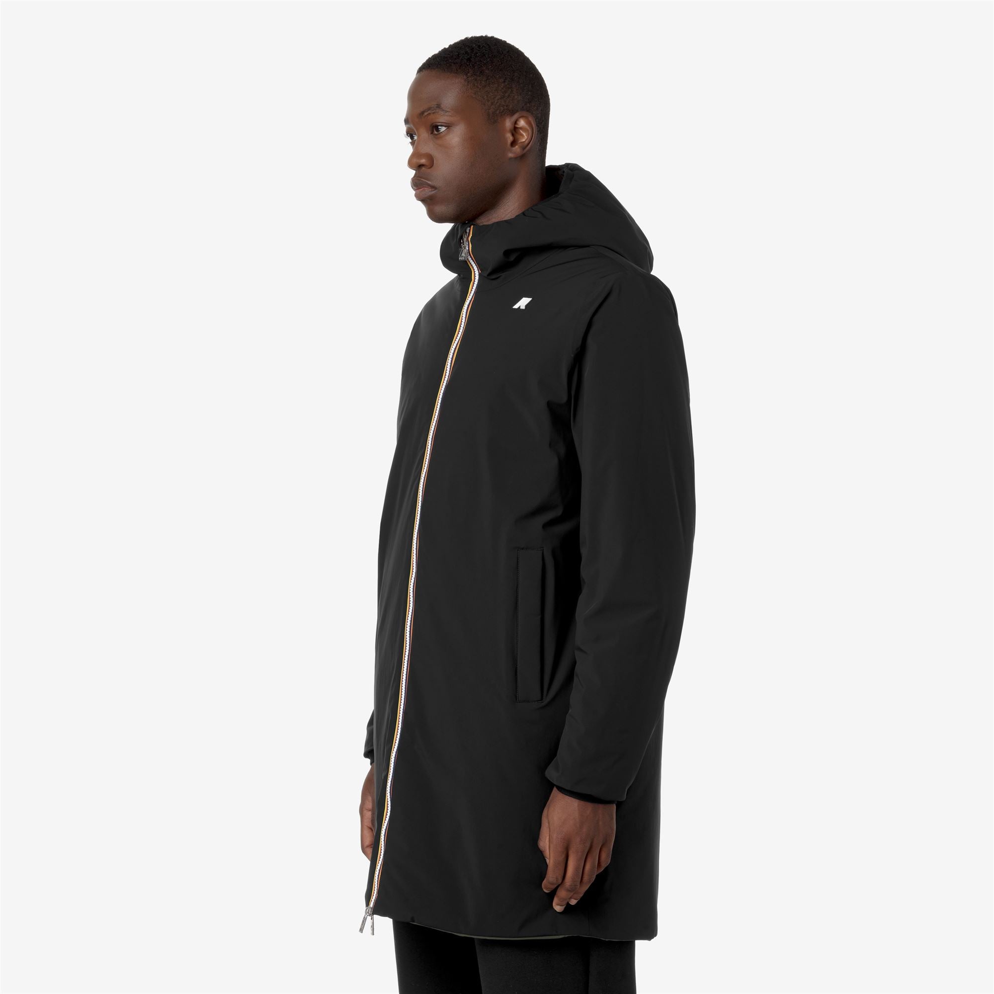 Jackets_MAN_JACOB ST WARM DOUBLE_3/4 Length_Black Pure - GREEN BLACKISH - Commercial 5