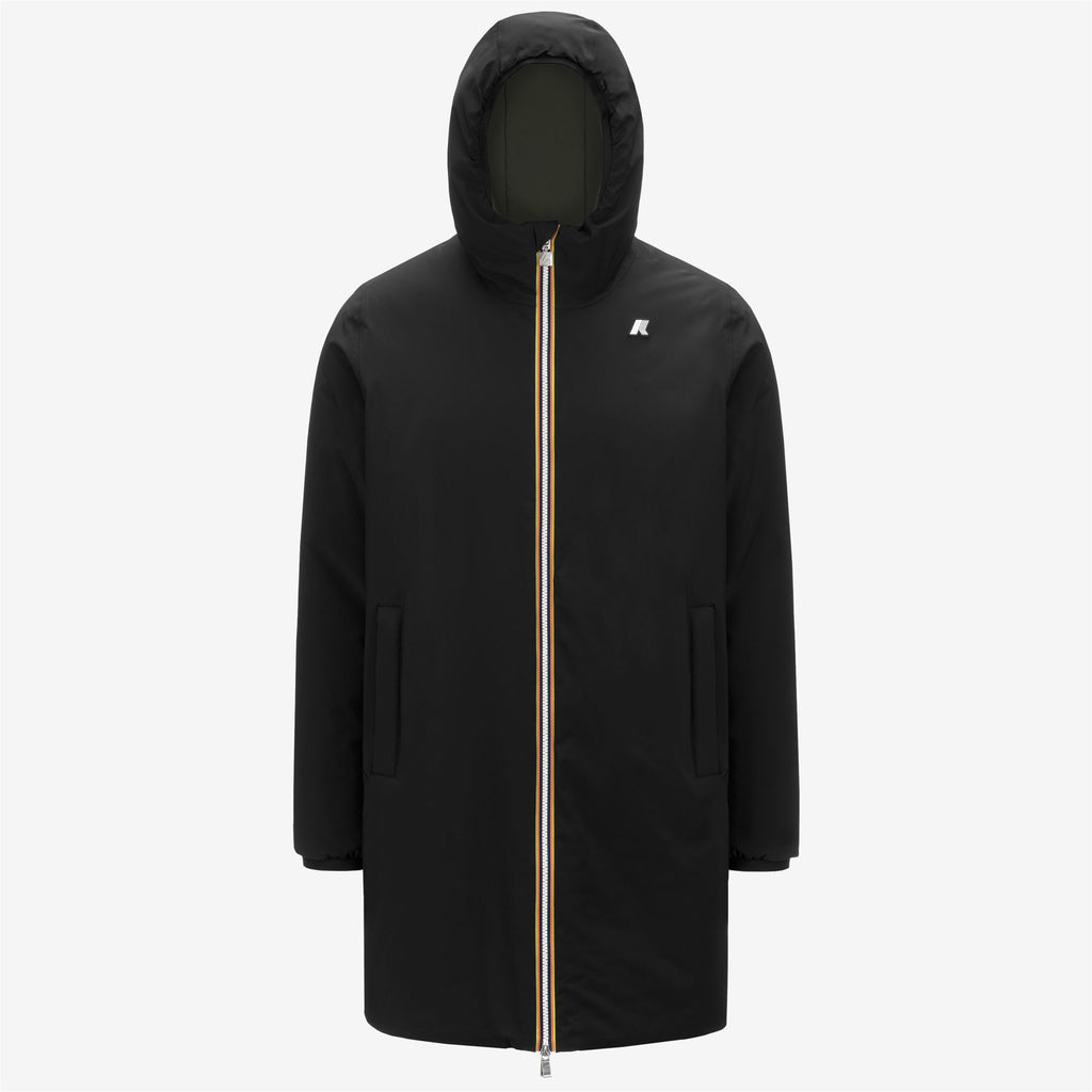 Jackets_MAN_JACOB ST WARM DOUBLE_3/4 Length_Black Pure - GREEN BLACKISH - Commercial 1