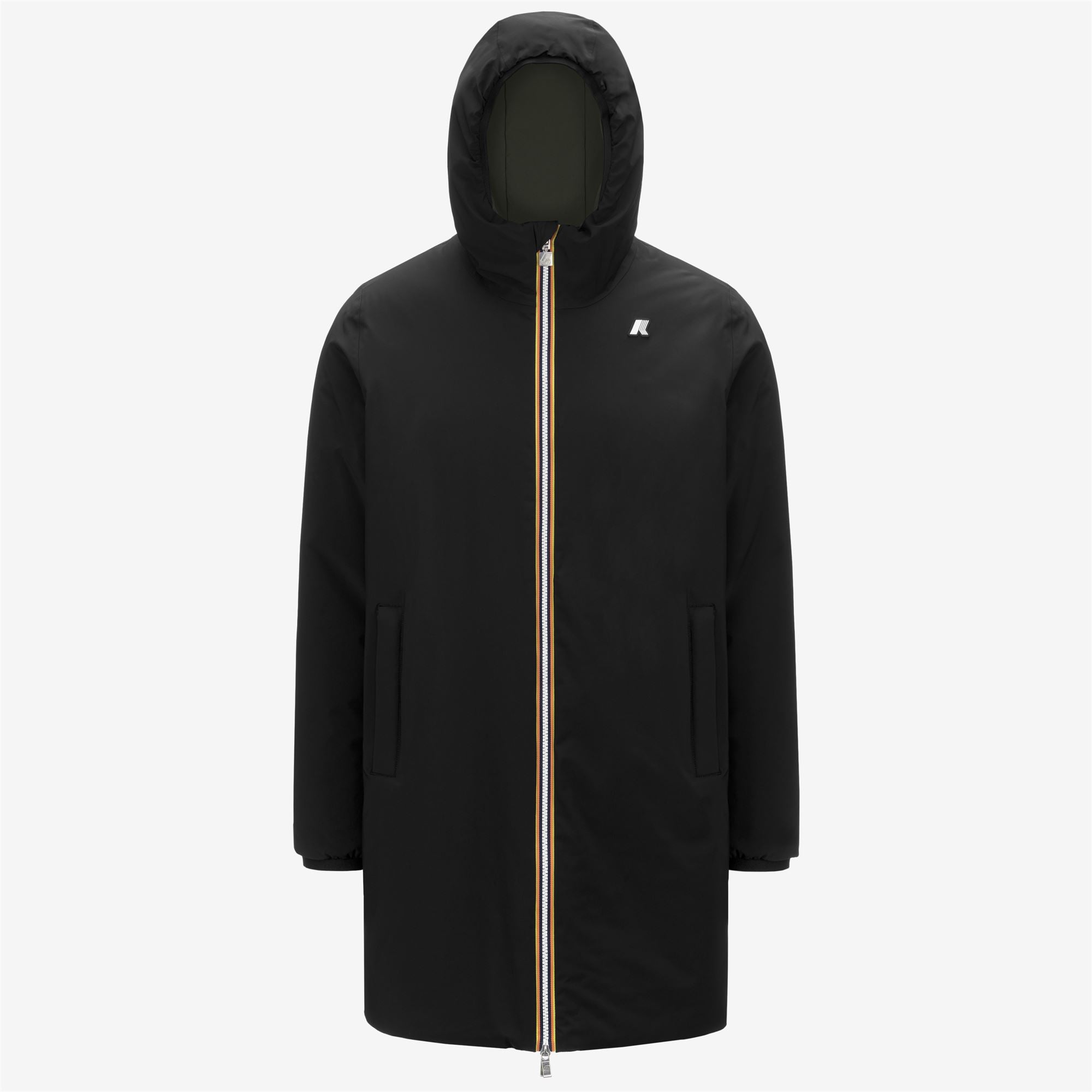 Jackets_MAN_JACOB ST WARM DOUBLE_3/4 Length_Black Pure - GREEN BLACKISH - Commercial 1