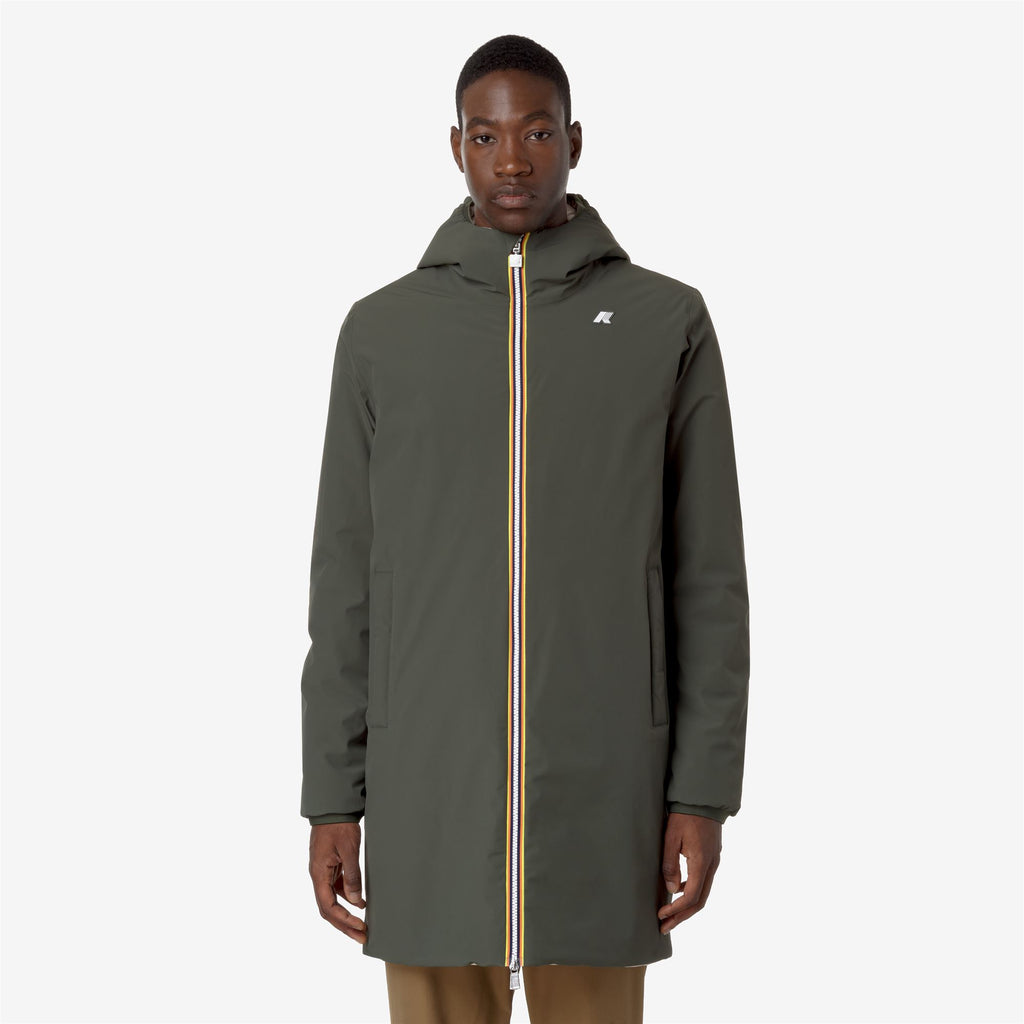 Jackets_MAN_JACOB ST WARM DOUBLE_3/4 Length_Green B-Beige G - Commercial 4