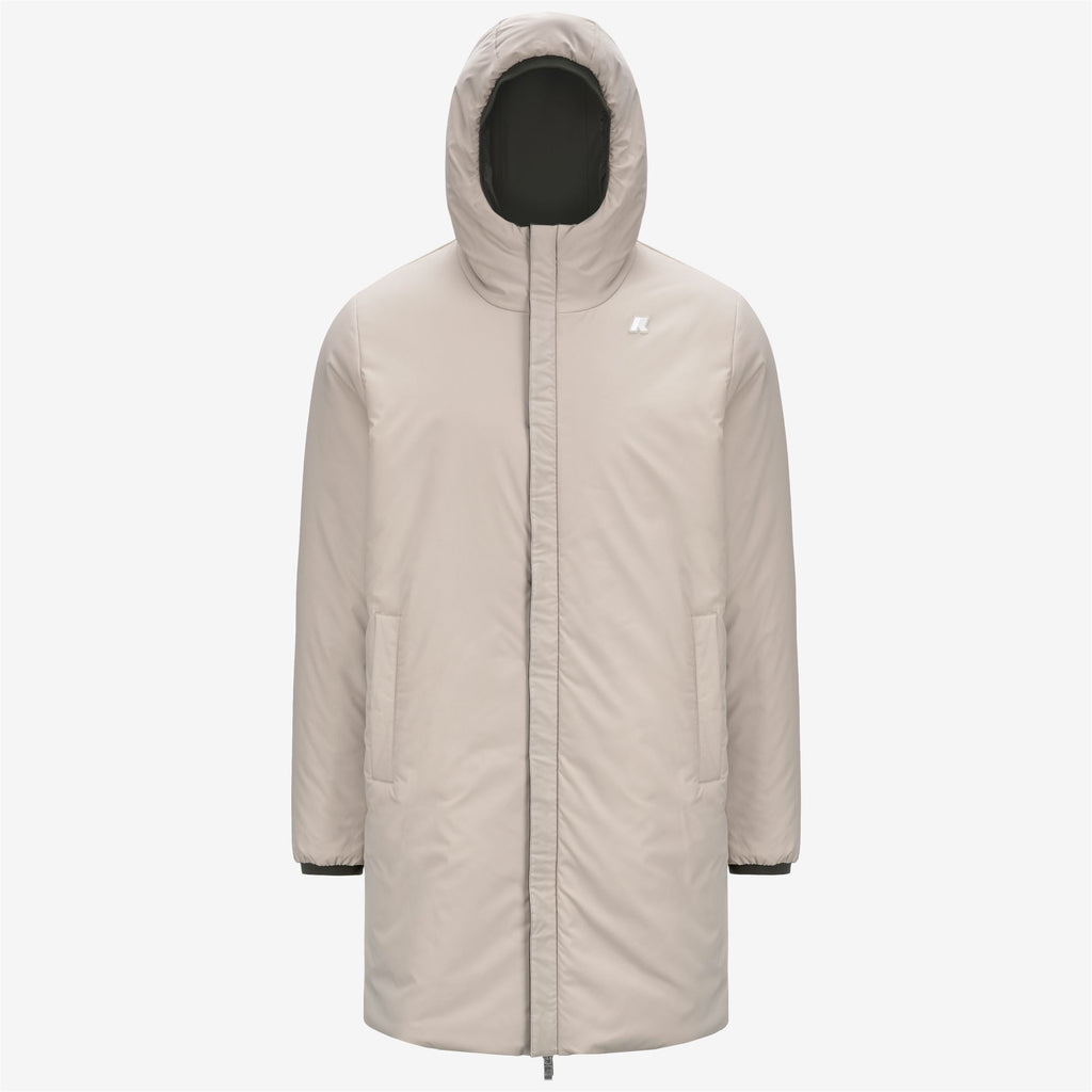 Jackets_MAN_JACOB ST WARM DOUBLE_3/4 Length_Green B-Beige G - Commercial 2