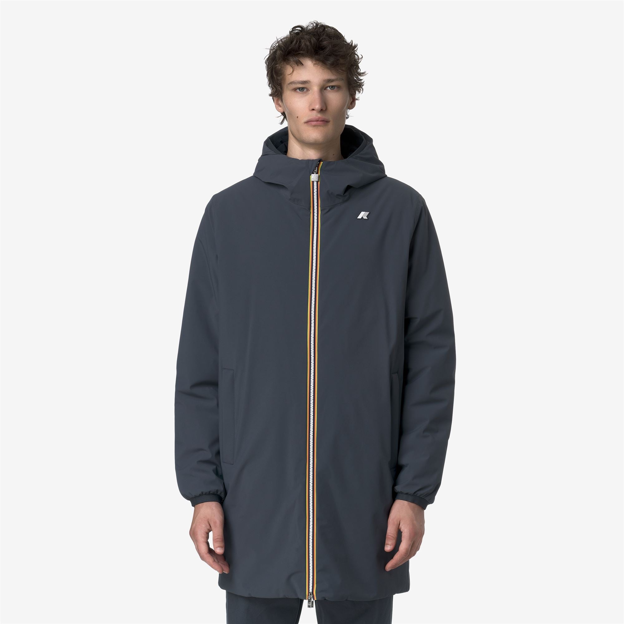 Jackets_MAN_JACOB ST WARM DOUBLE_3/4 Length_Blue Airforce - Blue Depth - Commercial 4