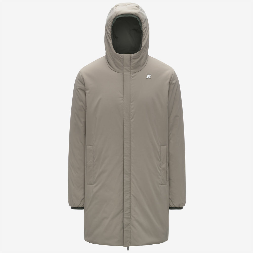 Jackets_MAN_JACOB ST WARM DOUBLE_3/4 Length_GREEN BLACKISH  - Green Oak - Commercial 2
