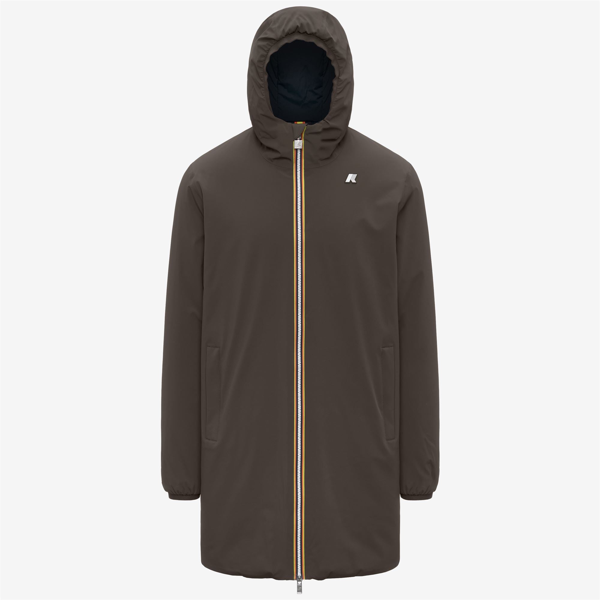 Jackets Uomo JACOB ST WARM REVERSIBLE 3/4 lunghezza BLACK OLIVE - BLUE ...