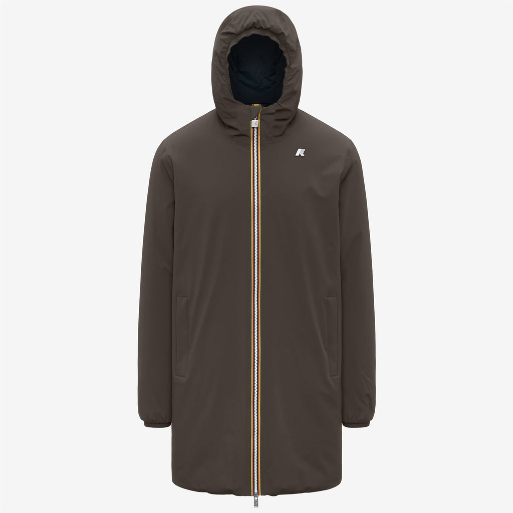 Jackets_MAN_JACOB ST WARM DOUBLE_3/4 Length_Black Olive - Blue Depth - Commercial 1