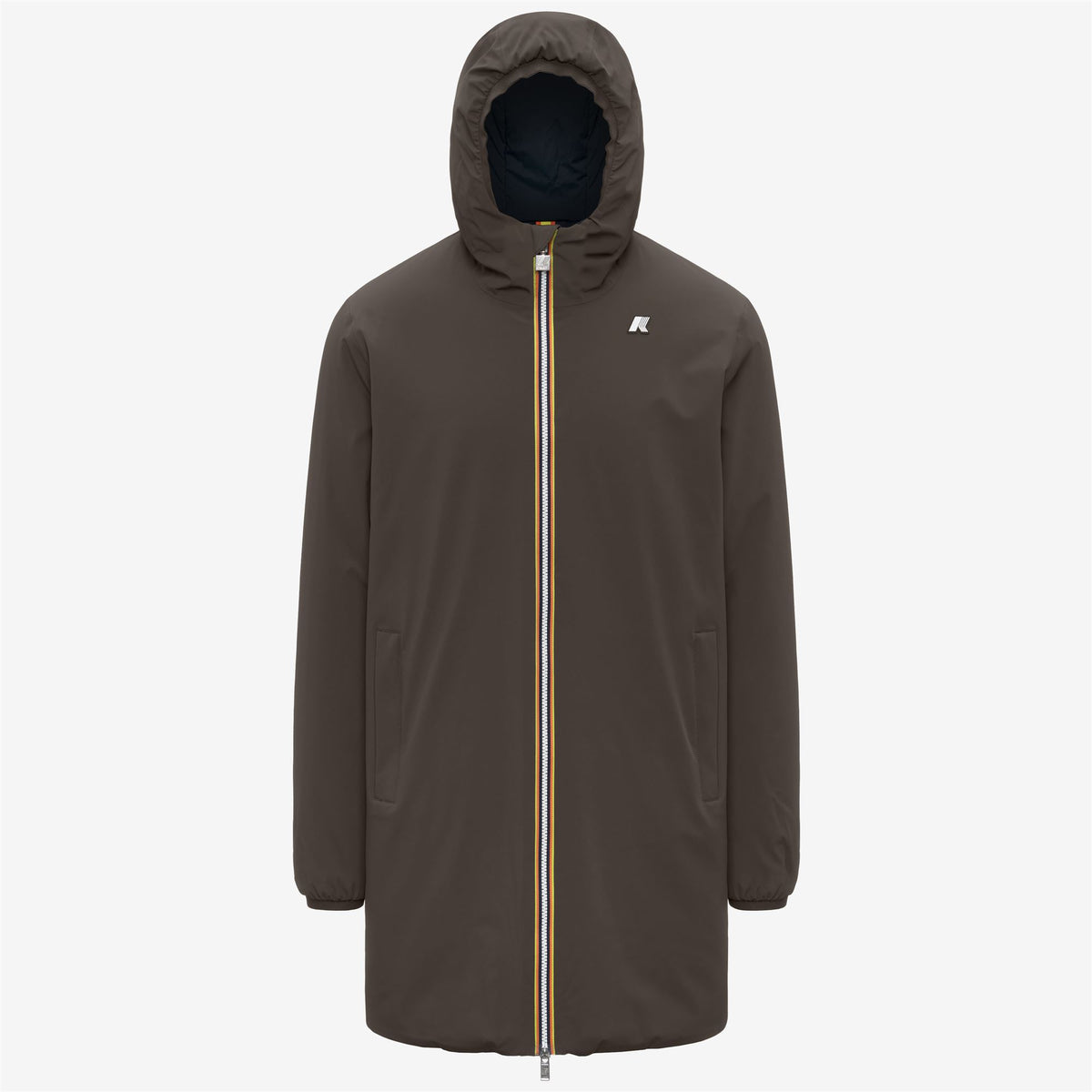 Jackets_MAN_JACOB ST WARM DOUBLE_3/4 Length_Black Olive - Blue Depth - Commercial 1