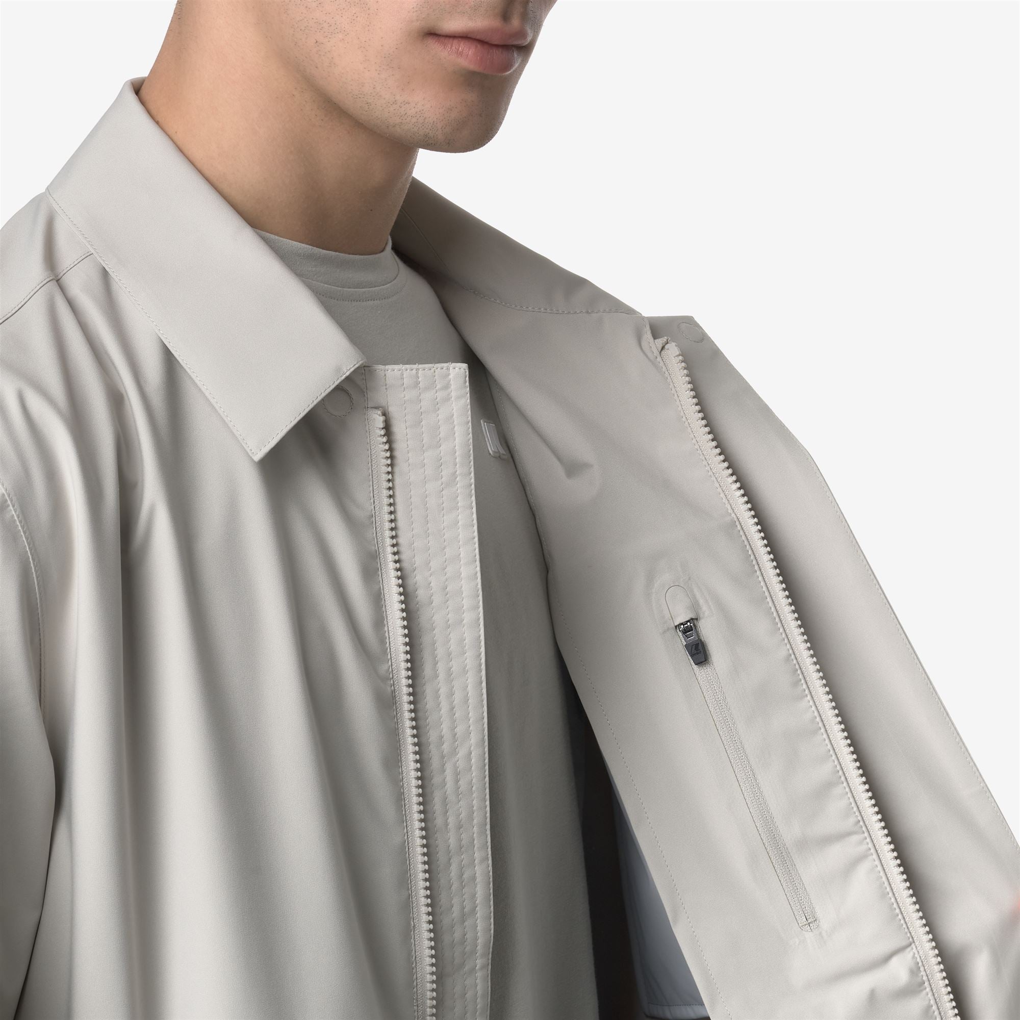 Jackets_MAN_KENLEY STRETCH 2L_3/4 Length_BEIGE LT - Commercial 7