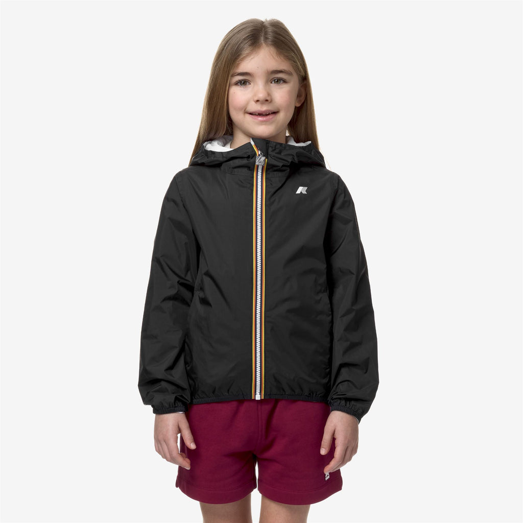 Jackets_GIRL_P. LILY PLUS.2 DOUBLE_Short_Black P-White - Commercial 4