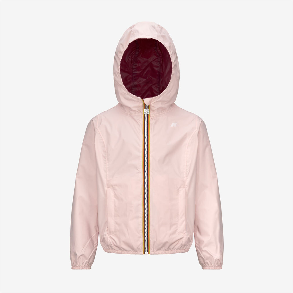 Jackets_Girl_P. LILY PLUS.2 DOUBLE_Short_Pink Gardenia - Red Dk - Commercial 1