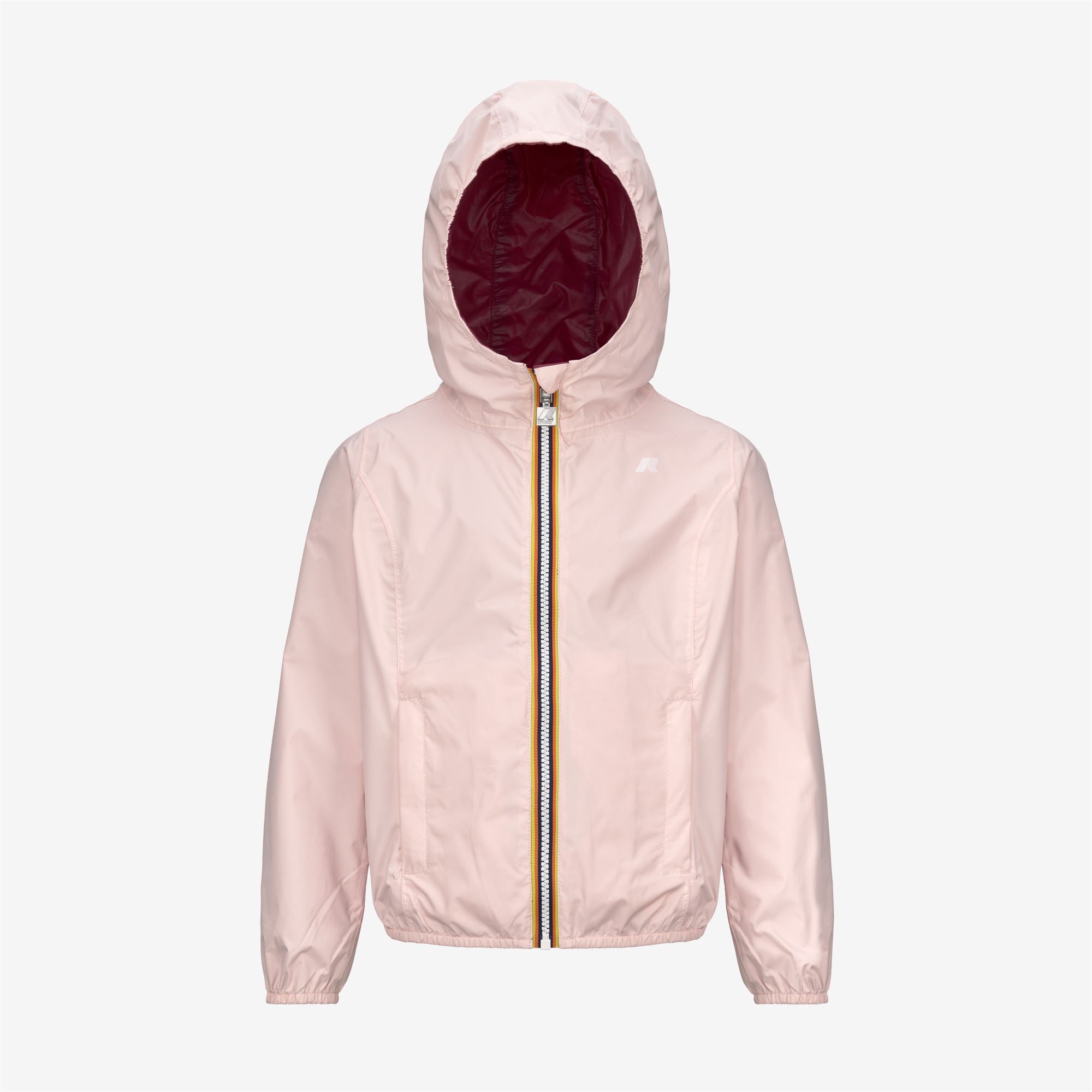 Jackets_Girl_P. LILY PLUS.2 DOUBLE_Short_Pink Gardenia - Red Dk - Commercial 1