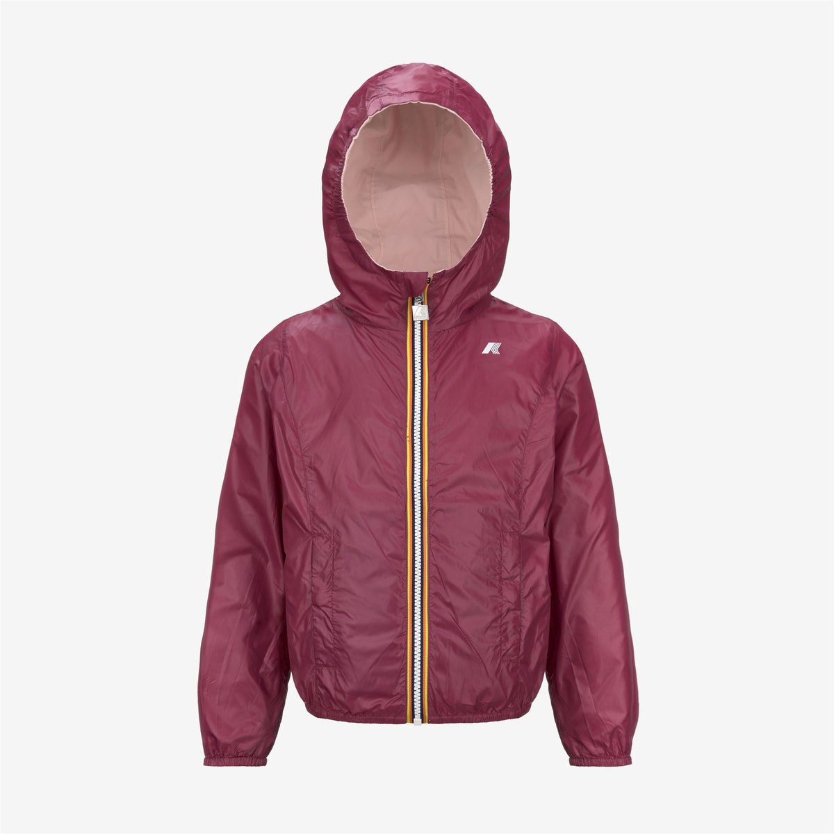 Jackets_Girl_P. LILY PLUS.2 DOUBLE_Short_Pink Gardenia - Red Dk - Commercial 2