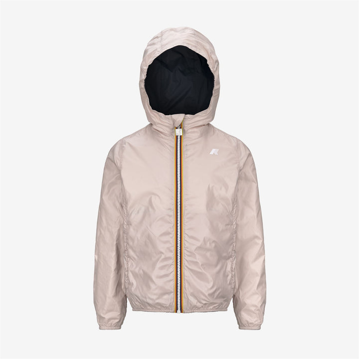 Chaqueta reversible y empaquetable azul y rosa para clima variable 6