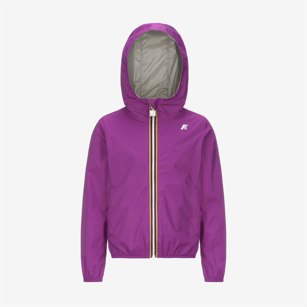 Jackets_GIRL_P. LILY PLUS.2 DOUBLE_Short_Violet - BEIGE LT - Commercial 1