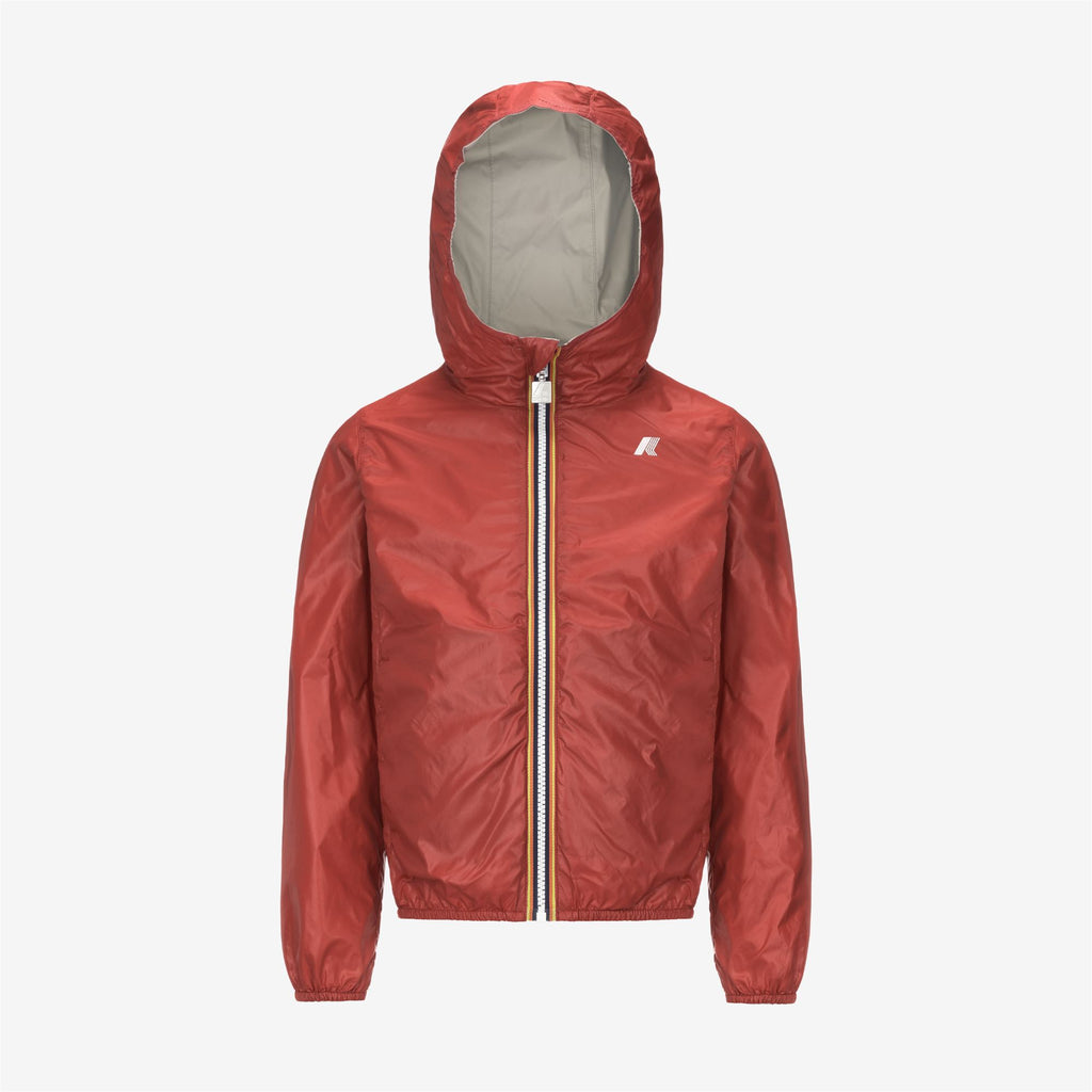 Jackets_GIRL_P. LILY PLUS.2 DOUBLE_Short_BEIGE LT - Red Jasper - Commercial 2