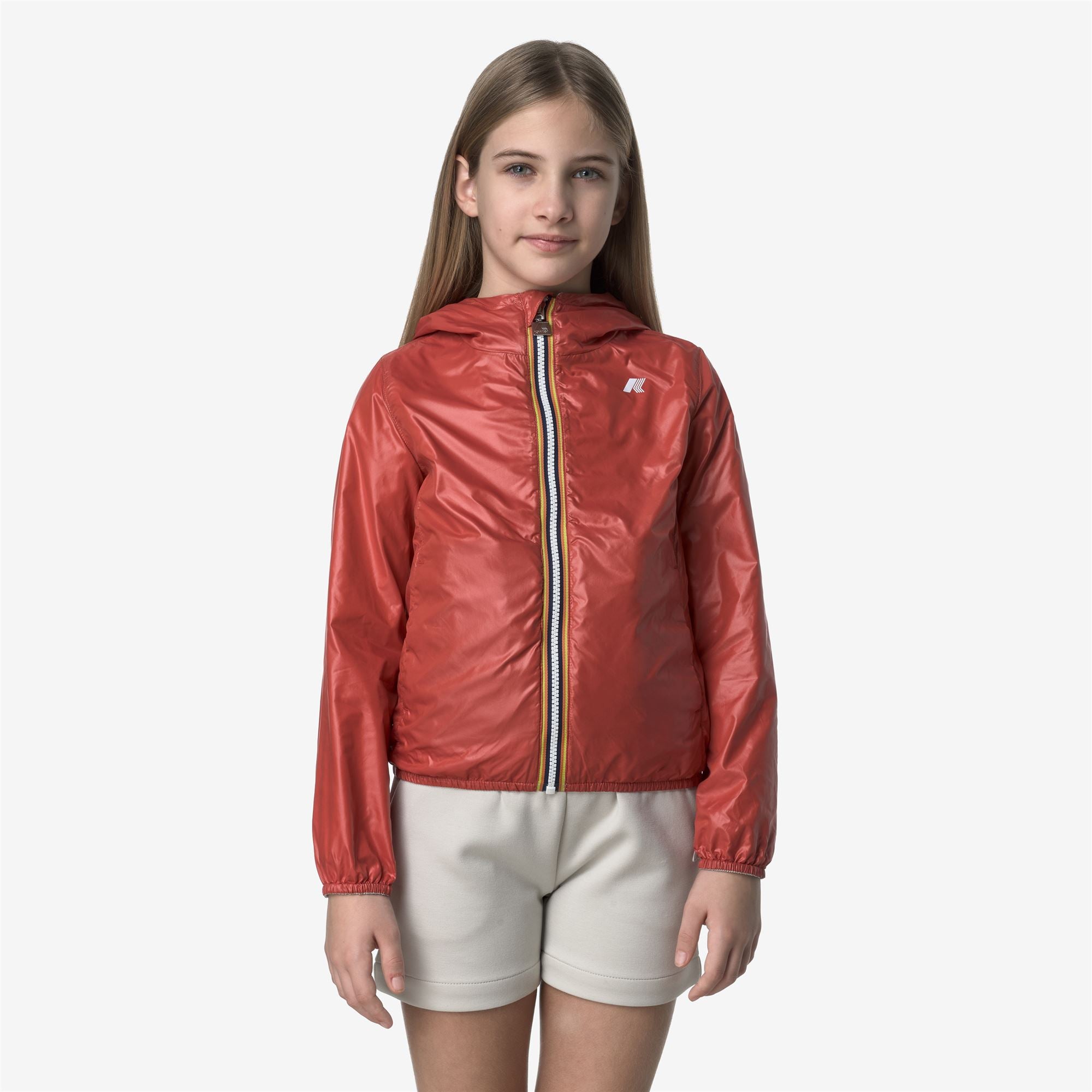 Jackets_GIRL_P. LILY PLUS.2 DOUBLE_Short_BEIGE LT - Red Jasper - Commercial 7
