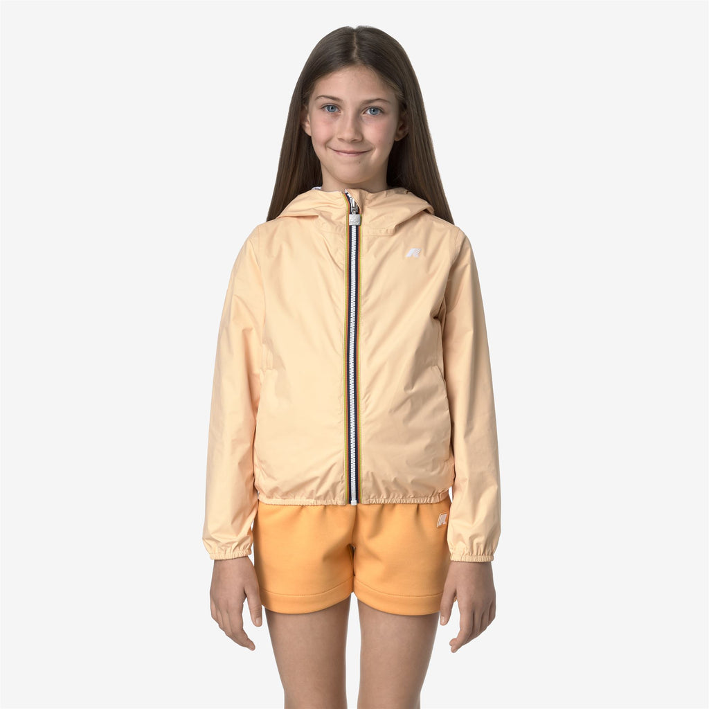 Jackets_GIRL_P. LILY PLUS.2 DOUBLE_Short_Beige Sheepskin - White - Commercial 4