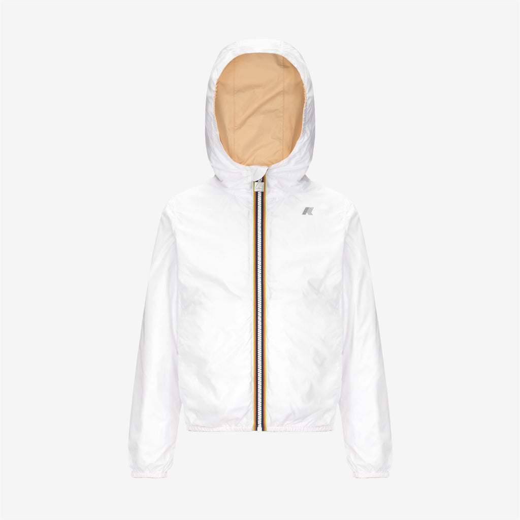 Jackets_GIRL_P. LILY PLUS.2 DOUBLE_Short_Beige Sheepskin - White - Commercial 2