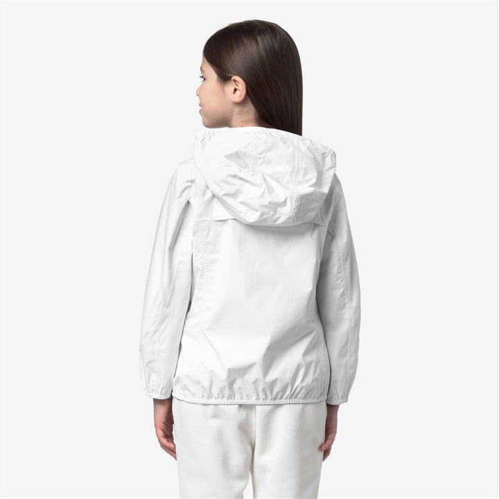 P. LILY PLUS.2 REVERSIBLE - Jackets - Corta - Bambina - WHITE-GREEN MINE 6